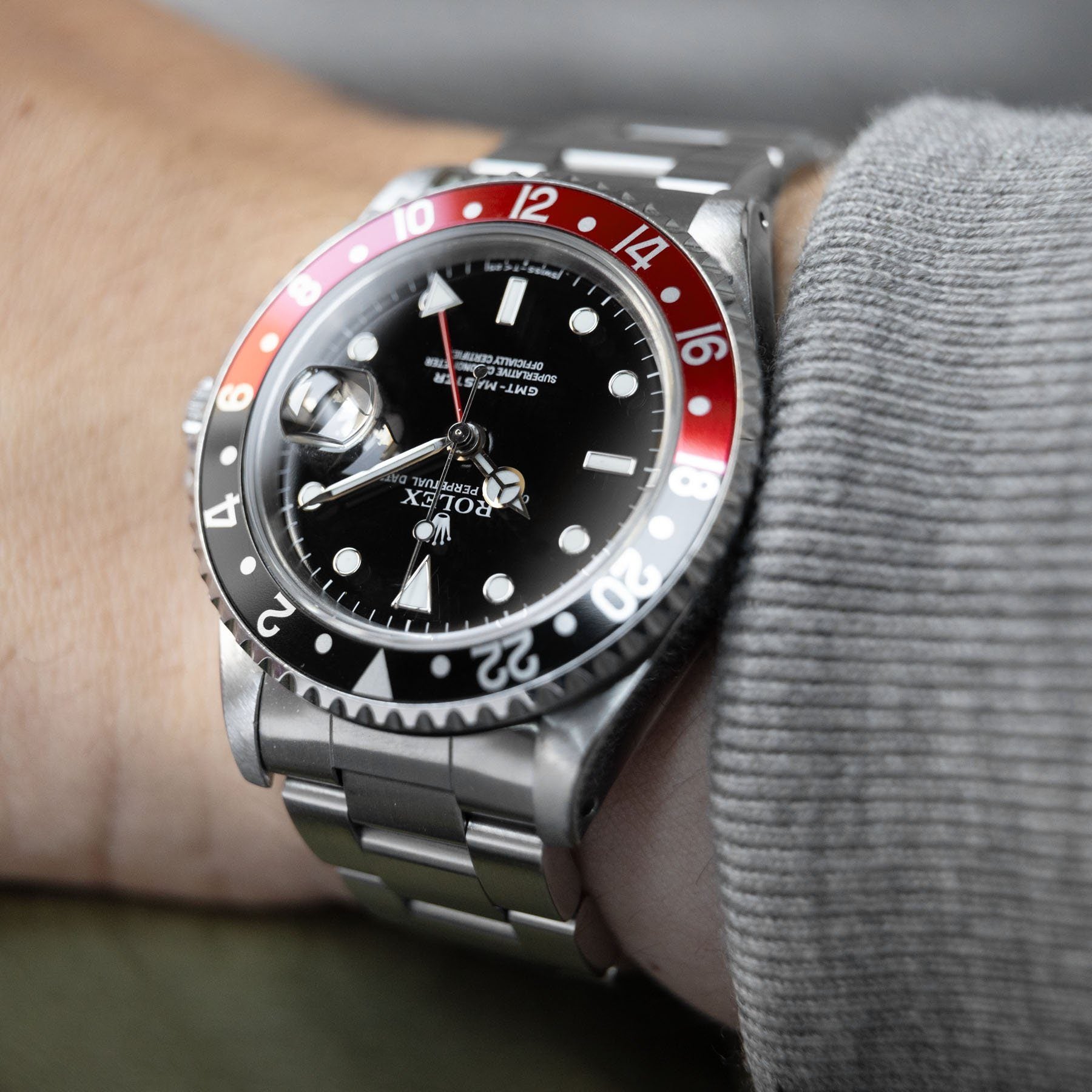 Rolex GMT Master 16700 Coke Bezel Box and Papers