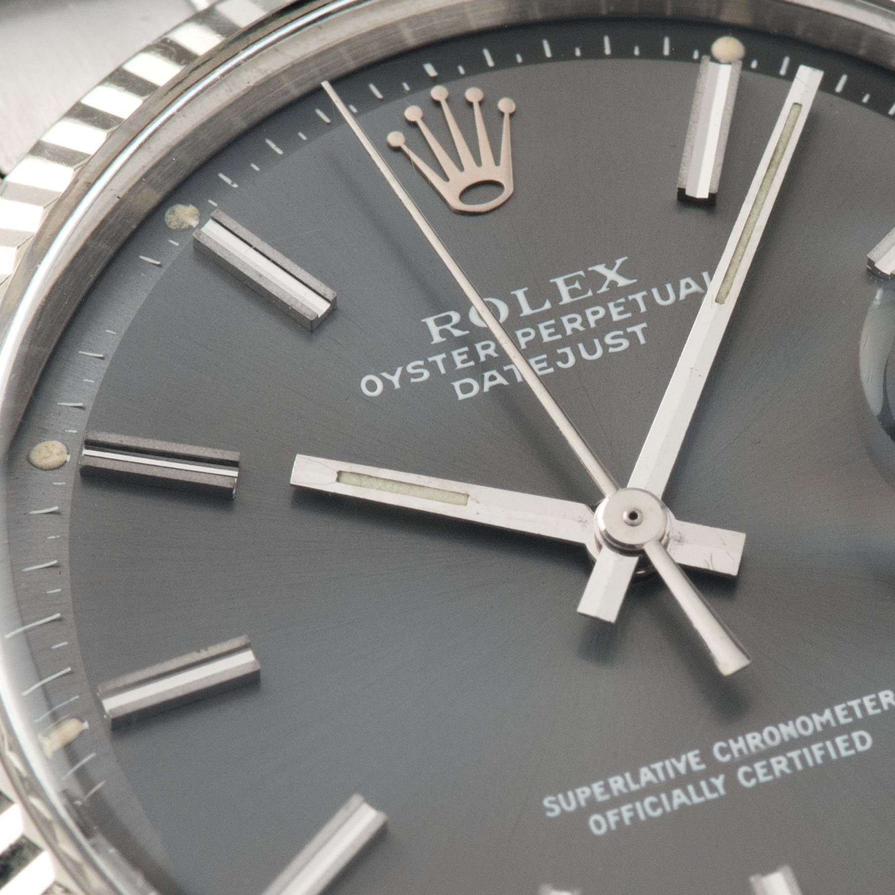 Rolex Datejust 1601 Grey Sigma Dial