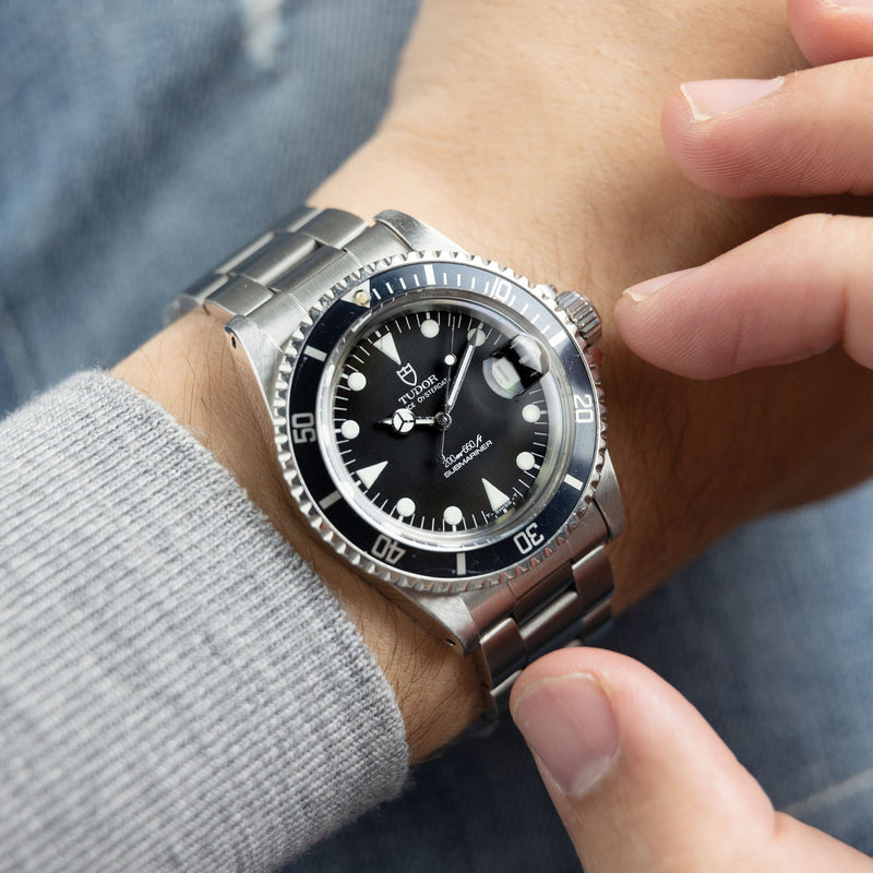 Tudor Submariner Date Black Dial Reference 79090