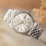 Rolex Datejust Steel 1601 with Silver Sigma Dial