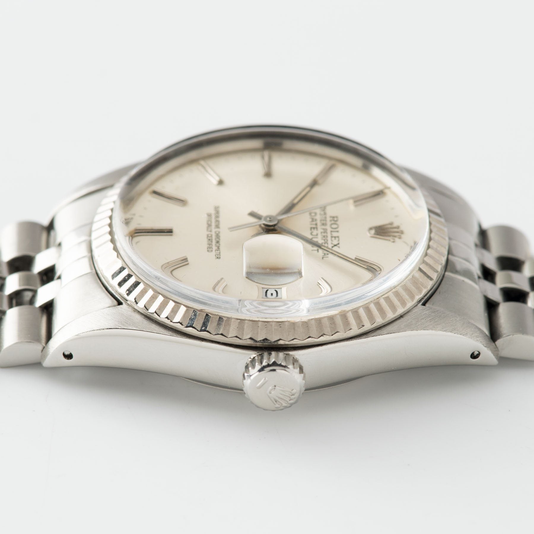 Rolex Datejust Silver dial ref 16014