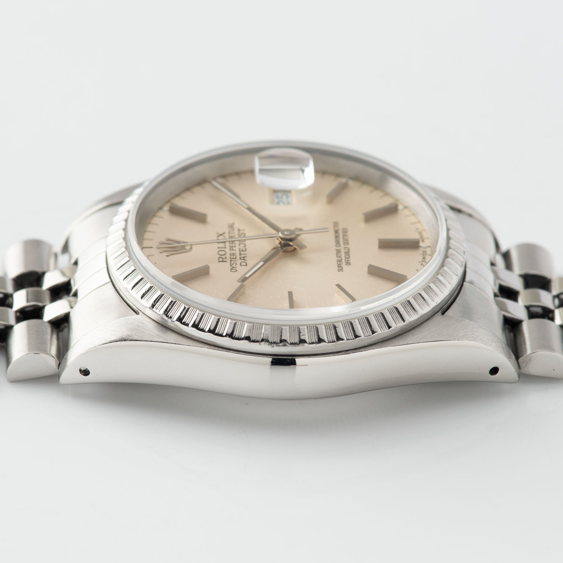 Rolex Datejust Silver Dial Reference 16220