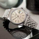 Rolex Datejust Silver Dial Reference 16220