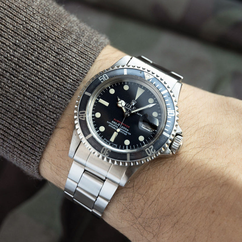 Rolex Red Submariner Date 1680 Mk4 Dial