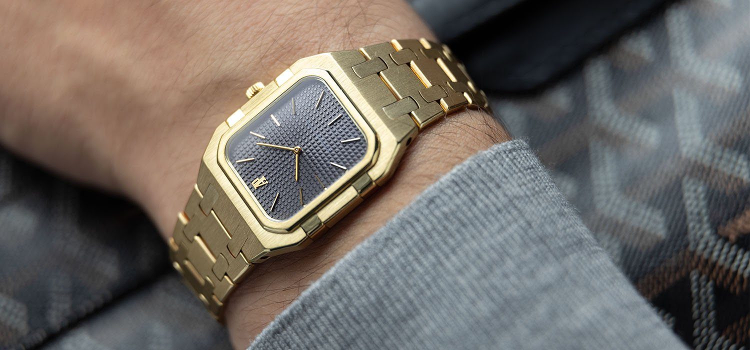 Audemars Piguet Royal Oak Rectangular Yellow Gold 6009