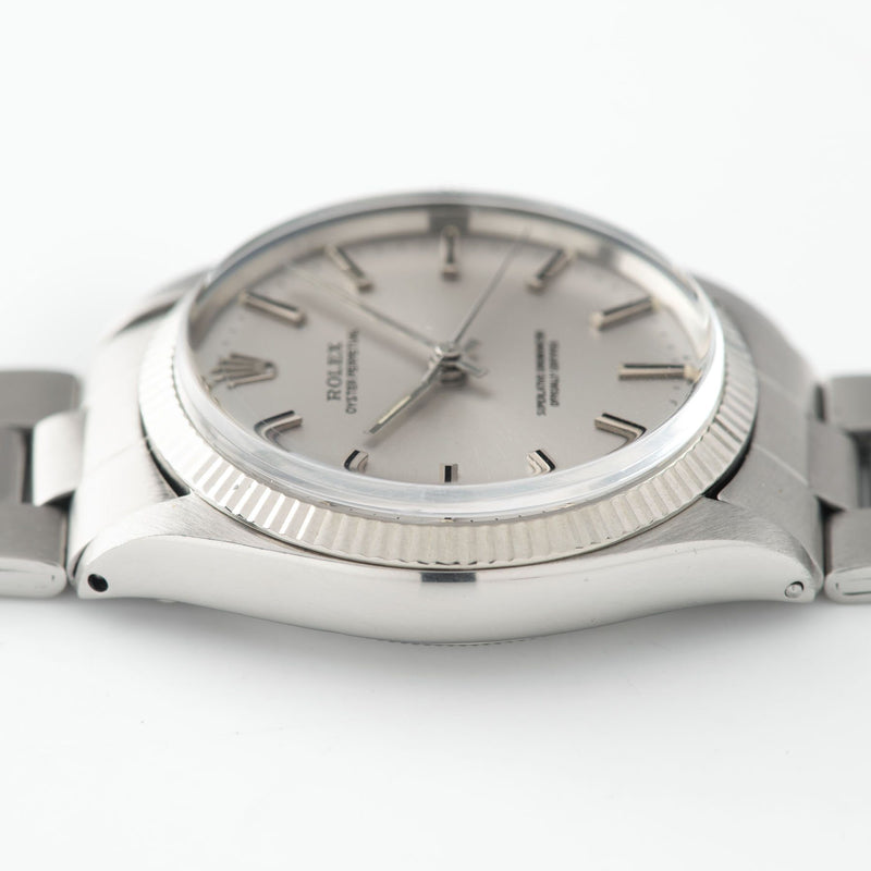 Rolex Oyster Perpetual silver dial ref 1005