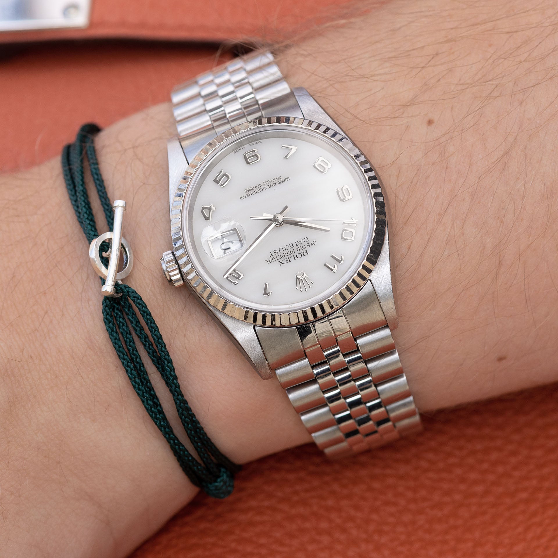 Rolex clearance pearl dial