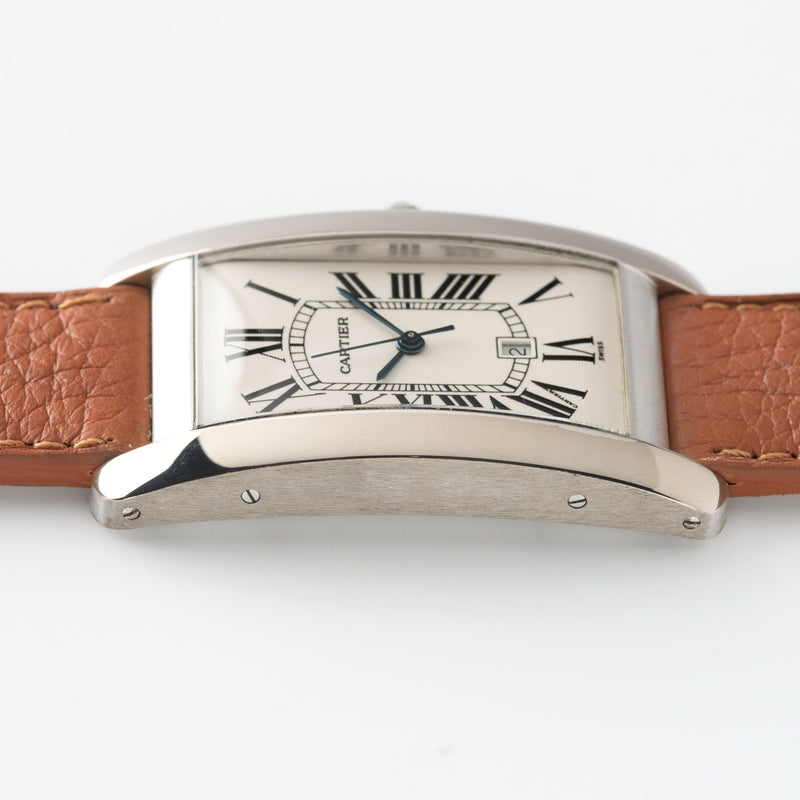 Cartier Tank Americaine White Gold Ref 1741