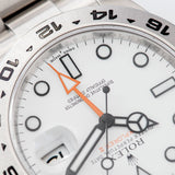 Rolex Explorer 2 White Dial 216570