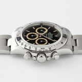 Rolex Daytona Steel 16520 Black Floating Dial 