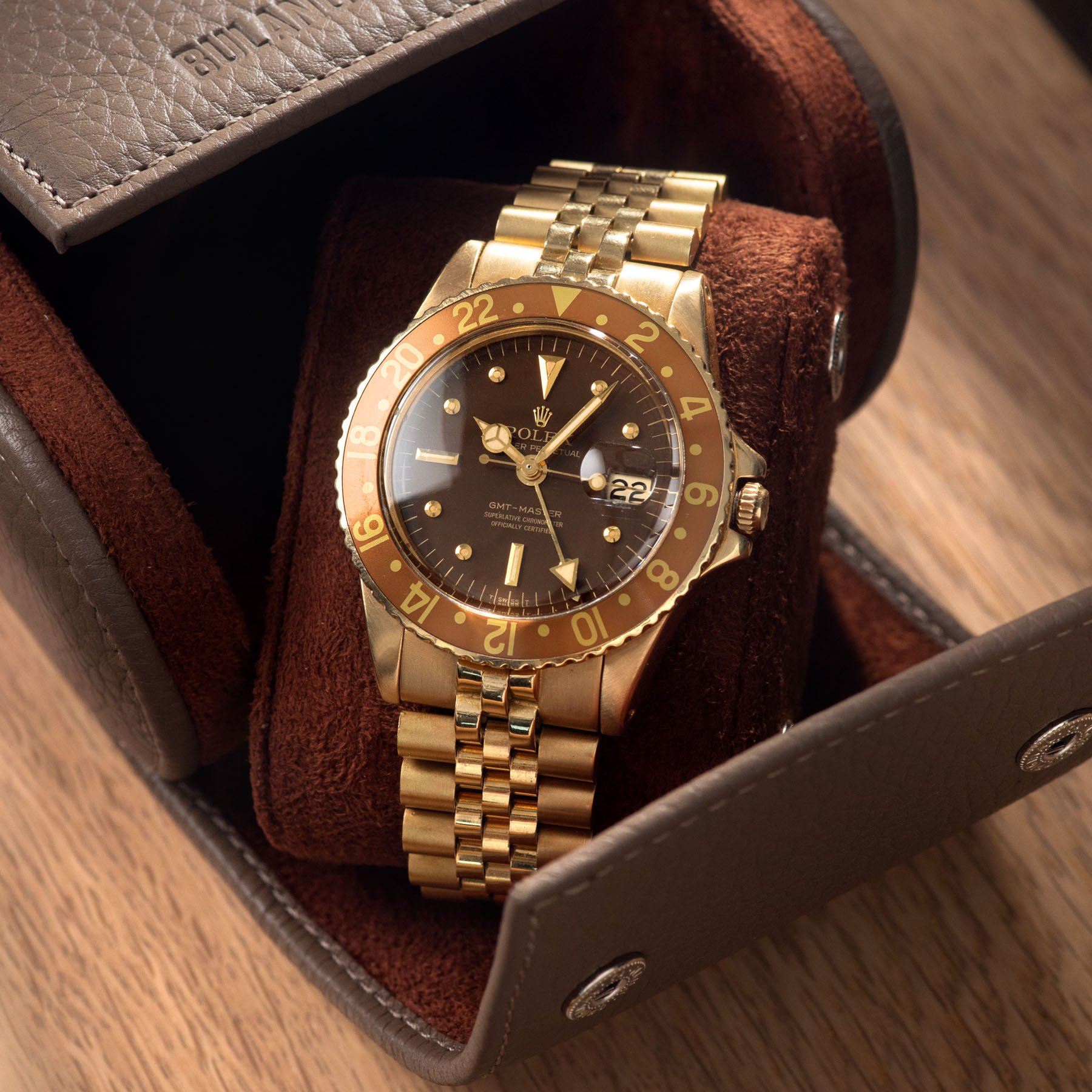 Rolex gmt master hot sale yellow gold