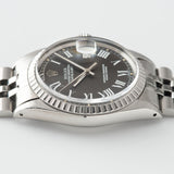 Rolex Datejust Grey Buckley Dial Reference 1603