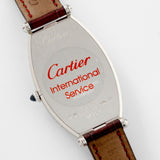 Cartier Tonneau Platinum Limited Edition