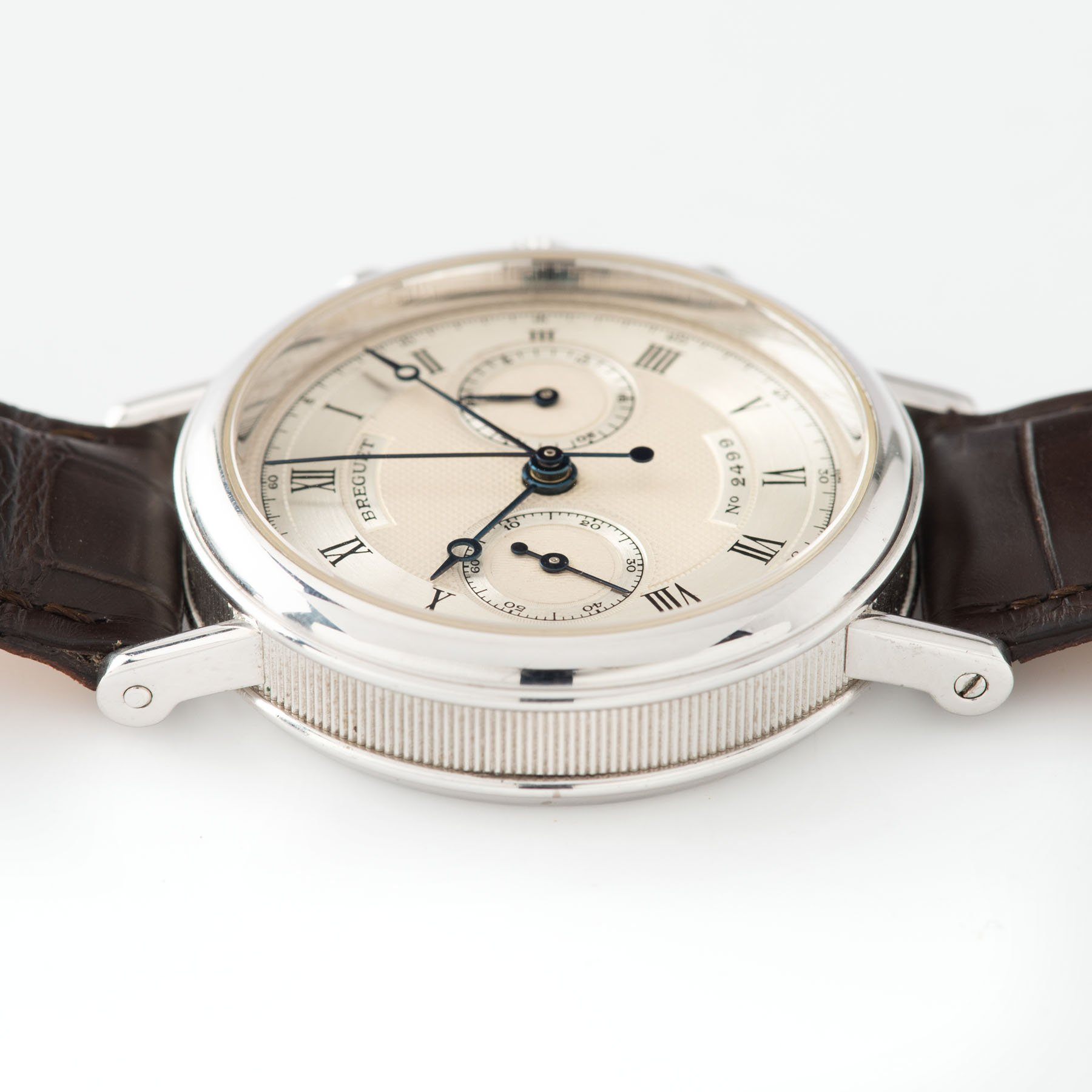 Breguet Classique Chronograph White Gold Ref 3237