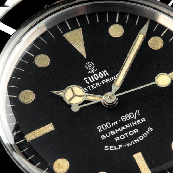 Tudor Submariner 7928 Gilt Minute Track