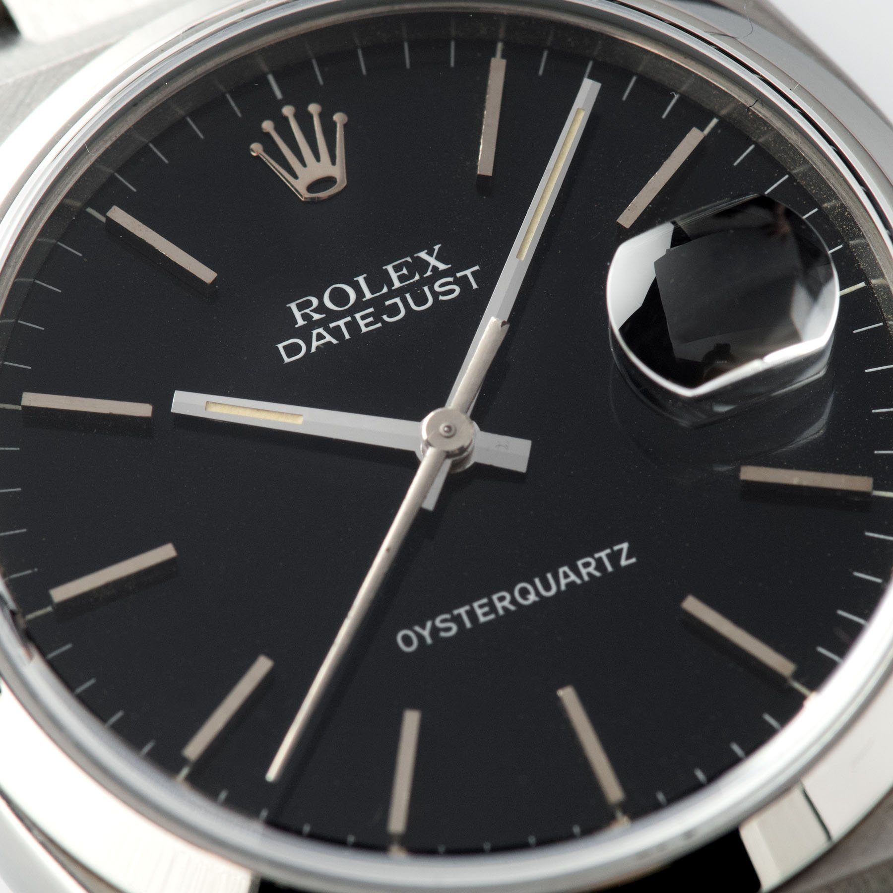 Rolex Oysterquartz Datejust Mk1 Black Dial 17000 – Bulang and Sons