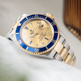 Rolex Submariner Date Sultan Dial Two-Tone 16613