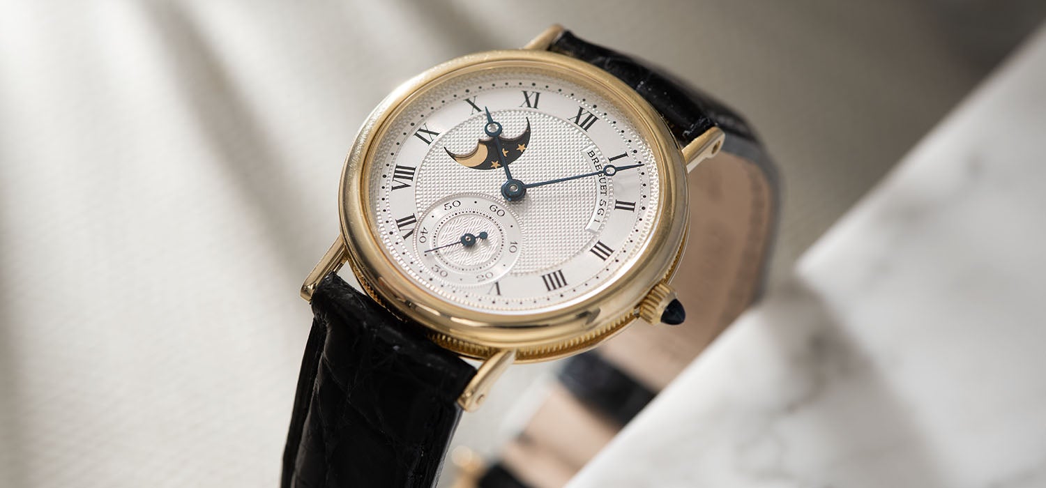 Breguet Moonphase Yellow Gold Dresswatch