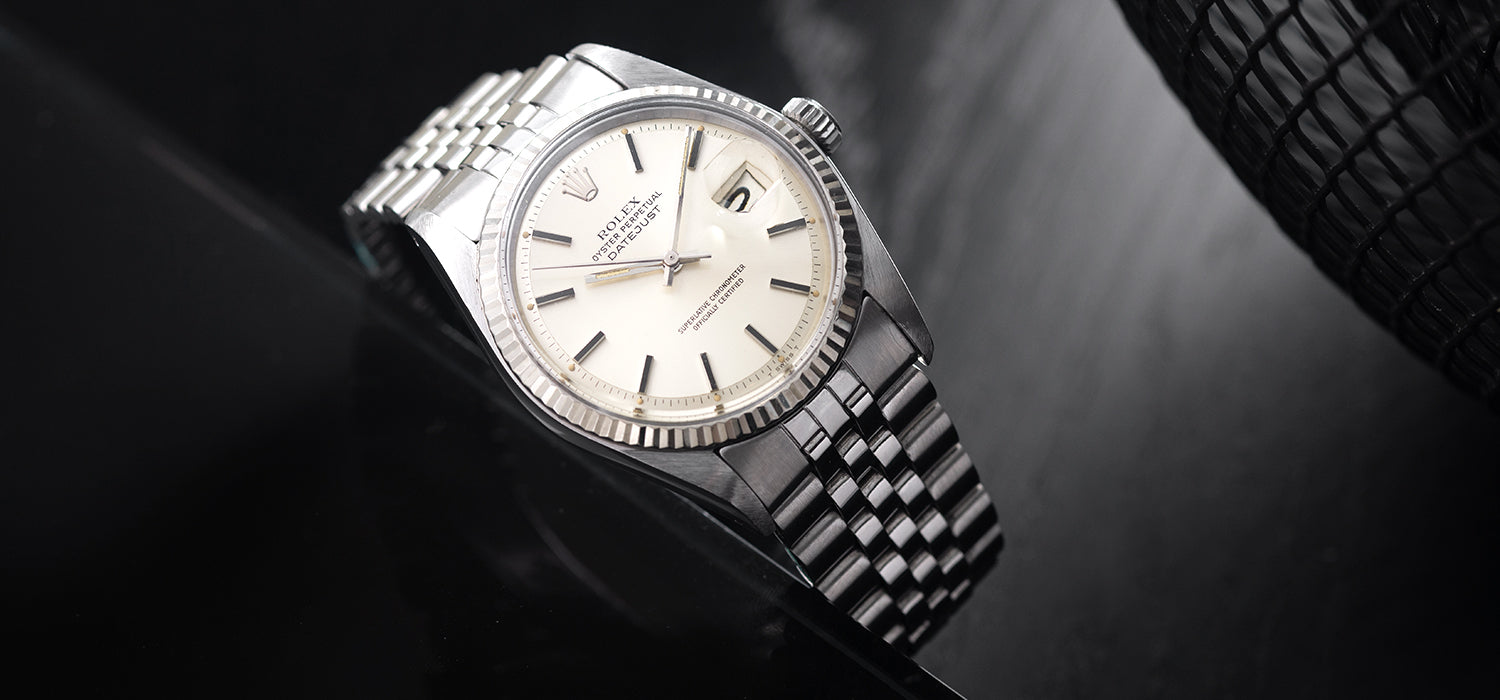 Rolex 1601 shop white dial