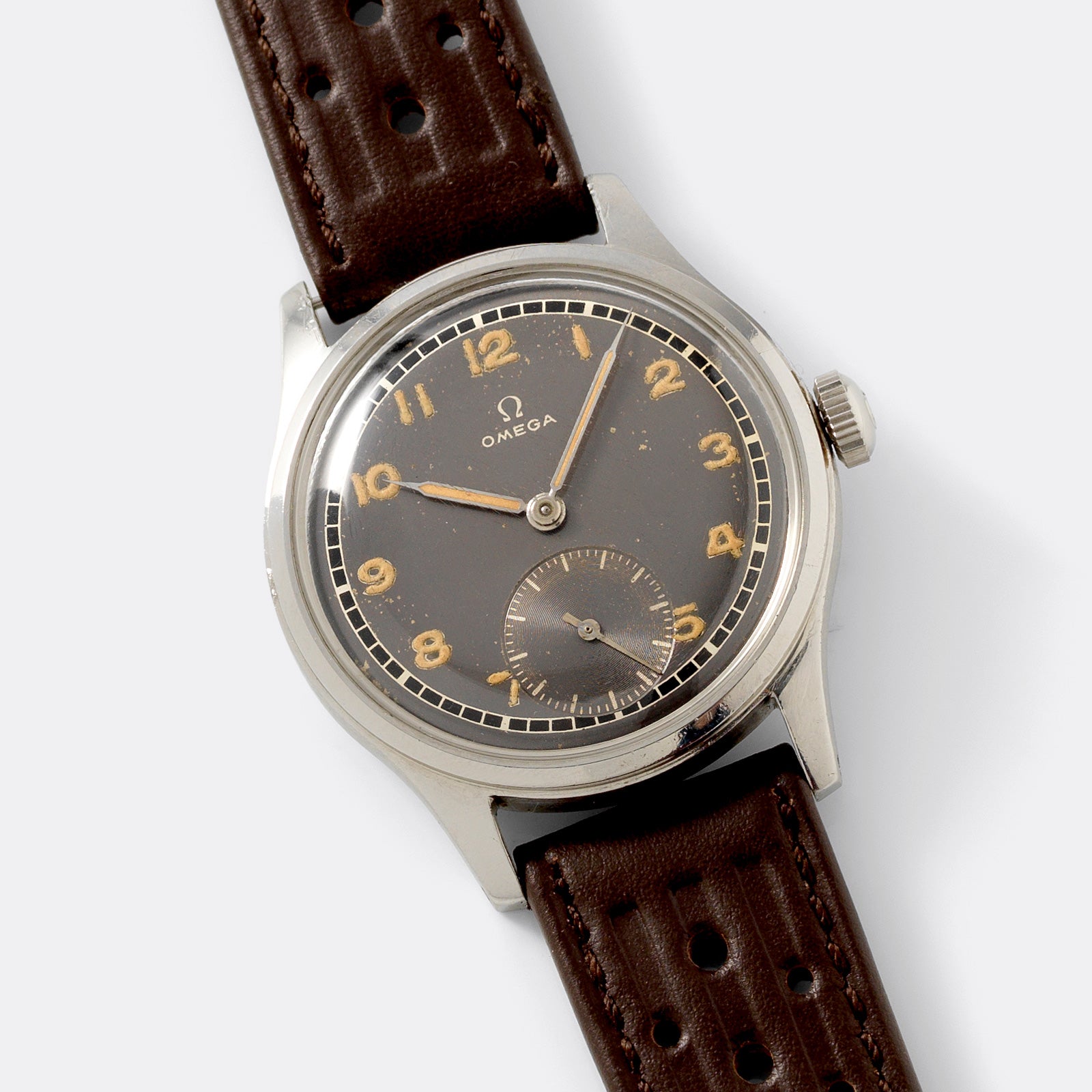 Omega Suveran Reference 2400-1 Dress Watch 1940s