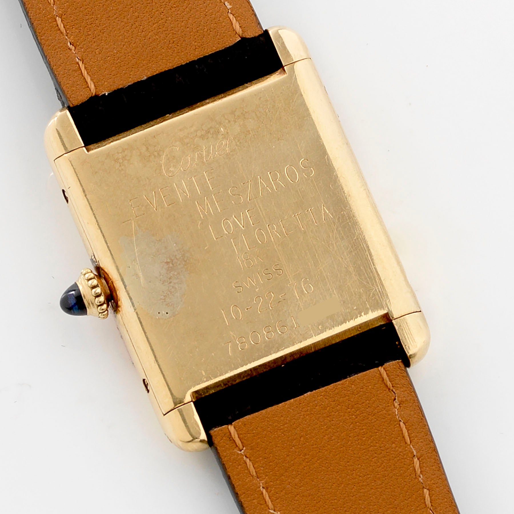 Cartier Tank Louis 1600 18k YG – The Keystone Watches