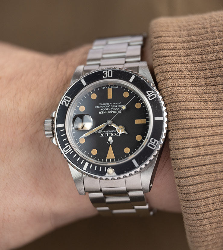 Rolex submariner best sale 16800 production years