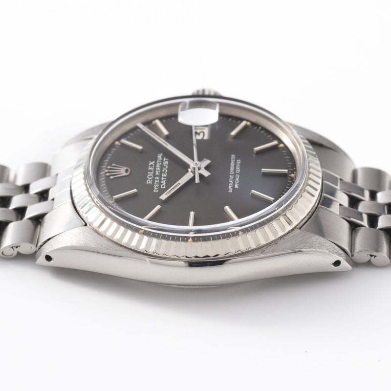 Rolex Datejust 1601 Grey Soleil Dial