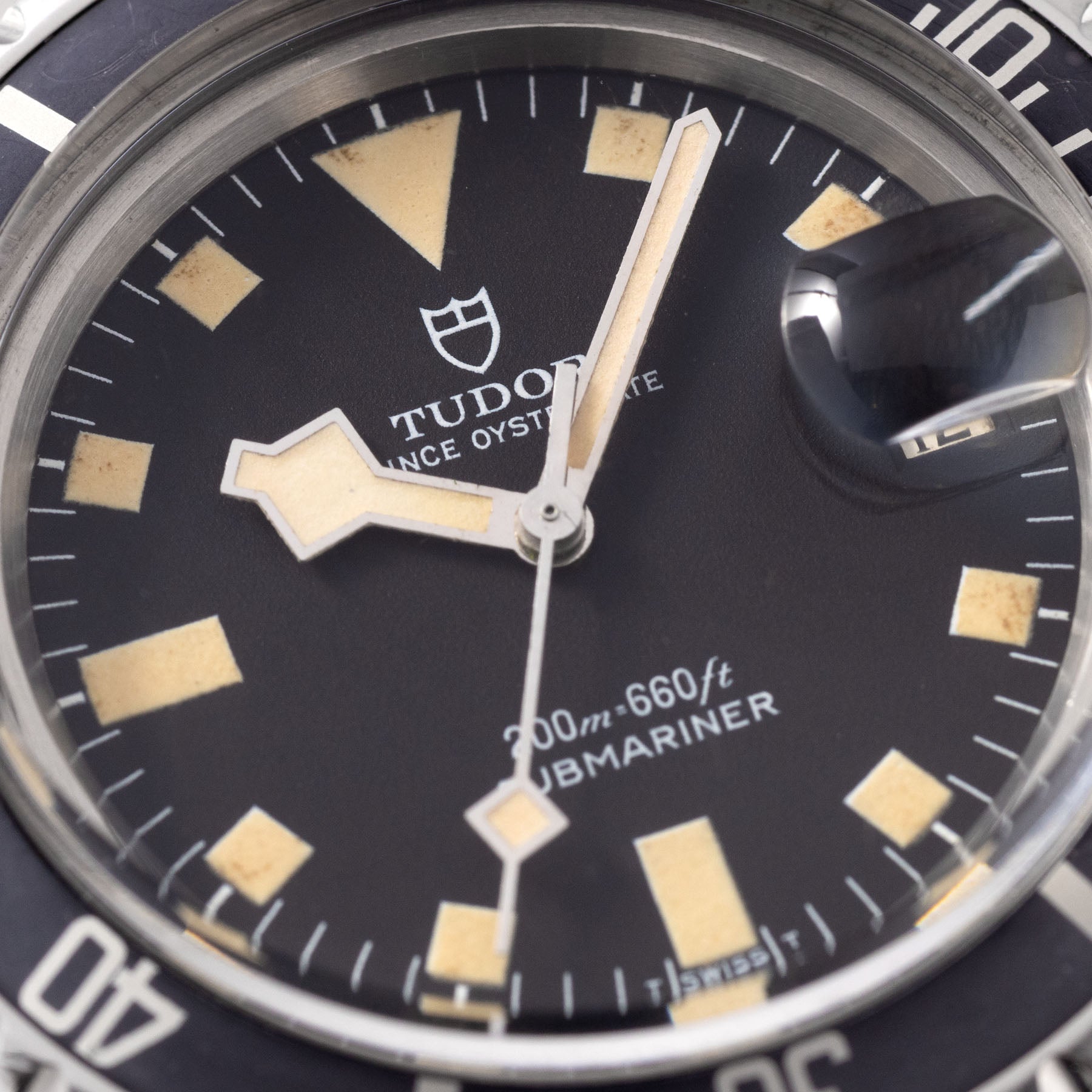 Tudor Submariner Date Black Snowflake 94110