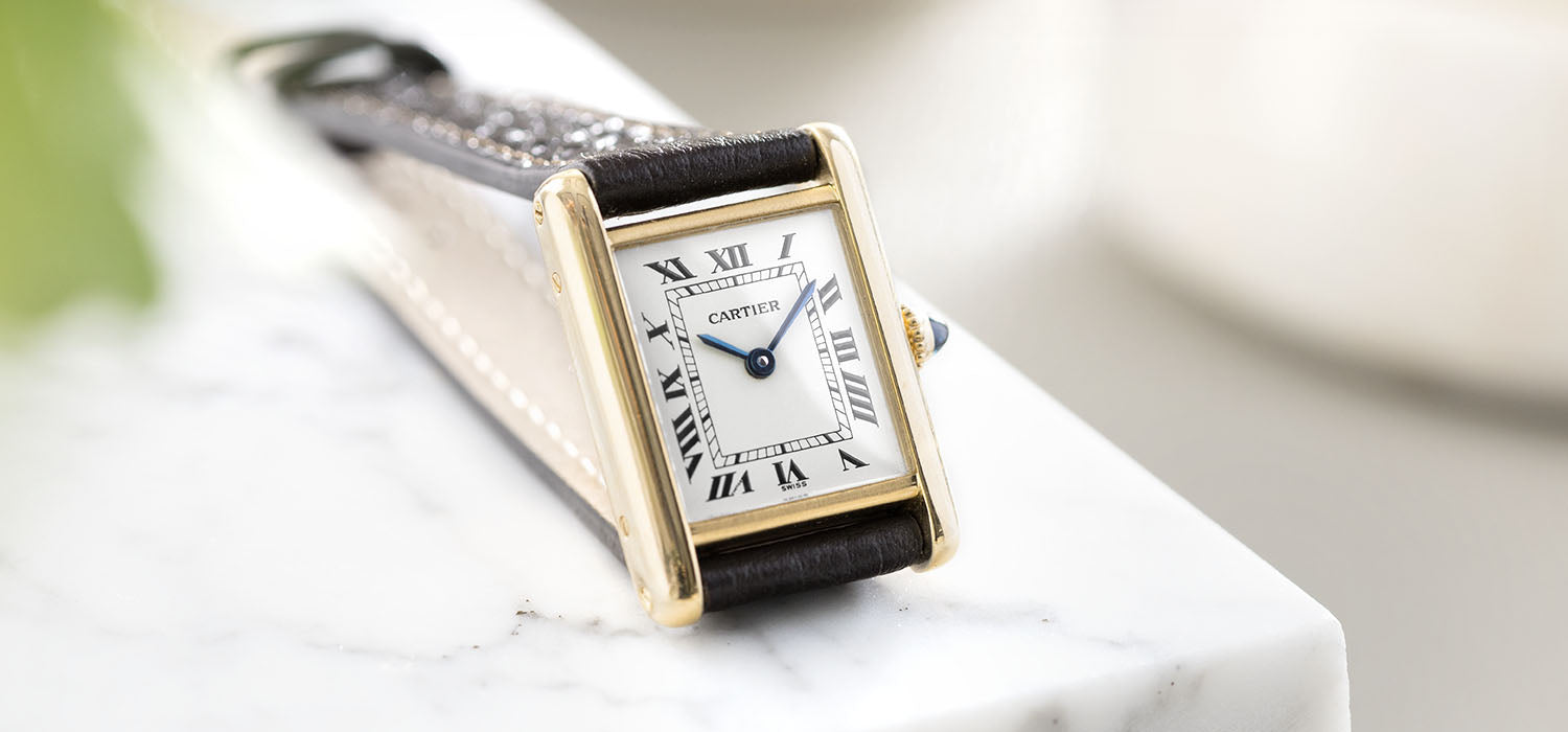 Cartier Tank Louis 18kt Yellow Gold Cartier Service Papers