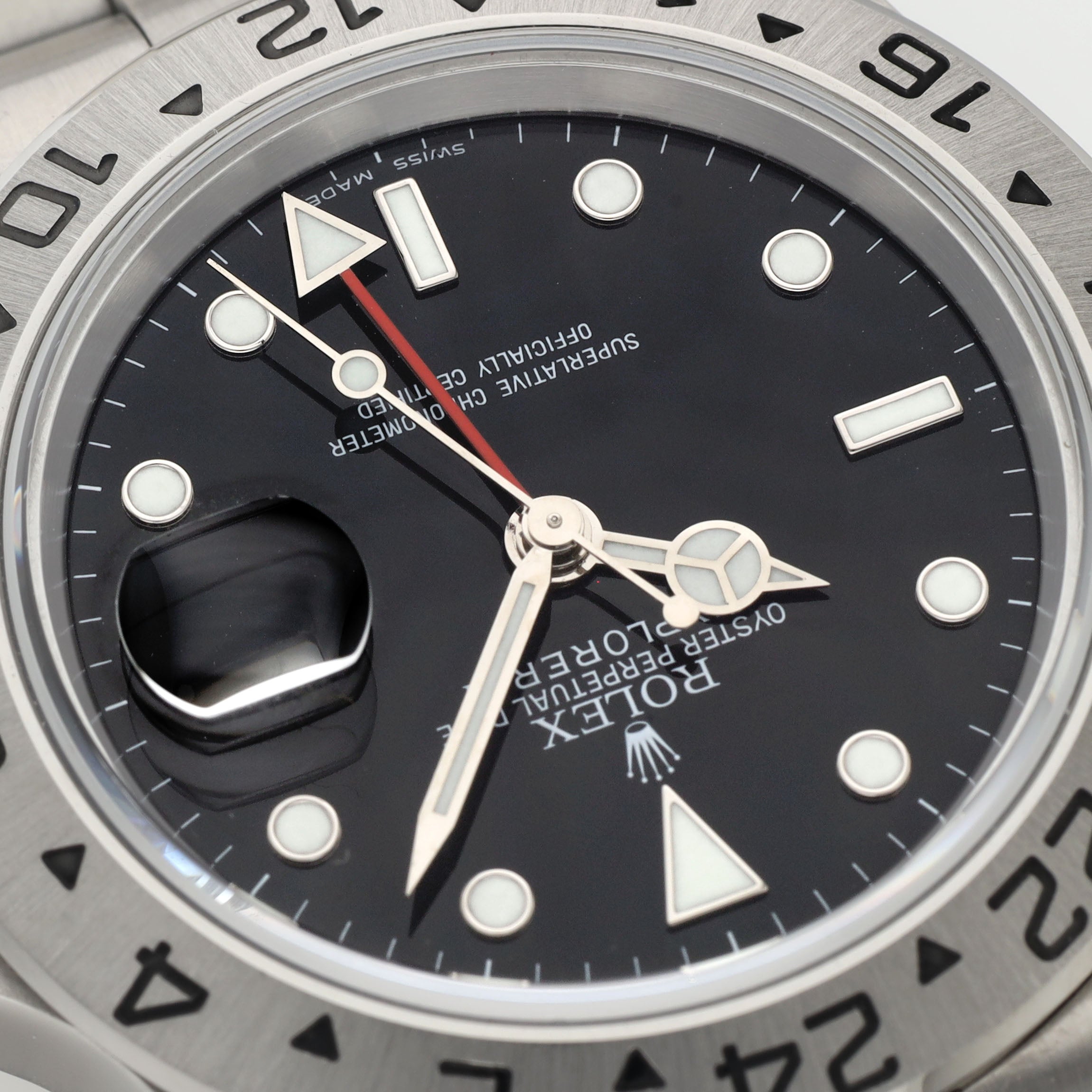 Rolex explorer black face sale