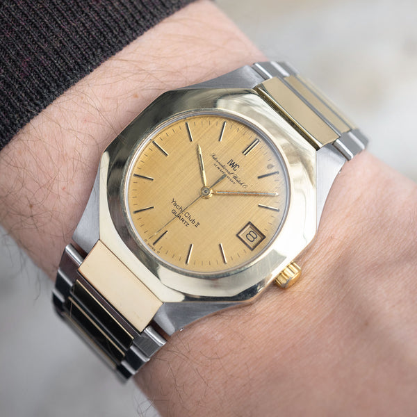 IWC Yacht Club 2  Steel and Gold by Gerald Genta 