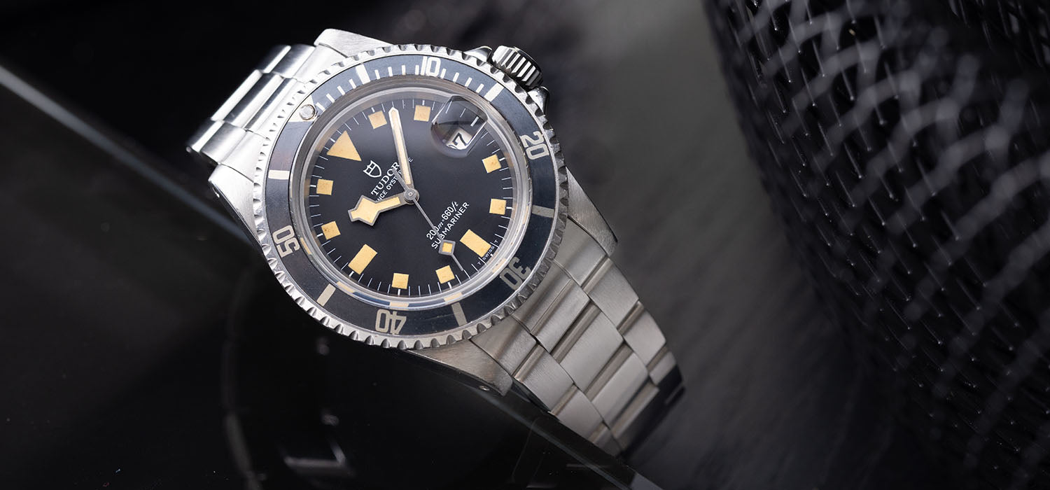 Tudor Submariner Date 9411/0 Black Snowflake Kissing 4 Inlay