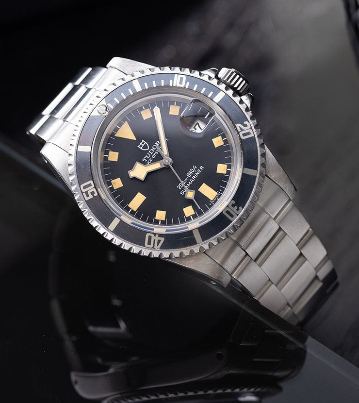 Tudor Submariner Date 9411/0 Black Snowflake Kissing 4 Inlay