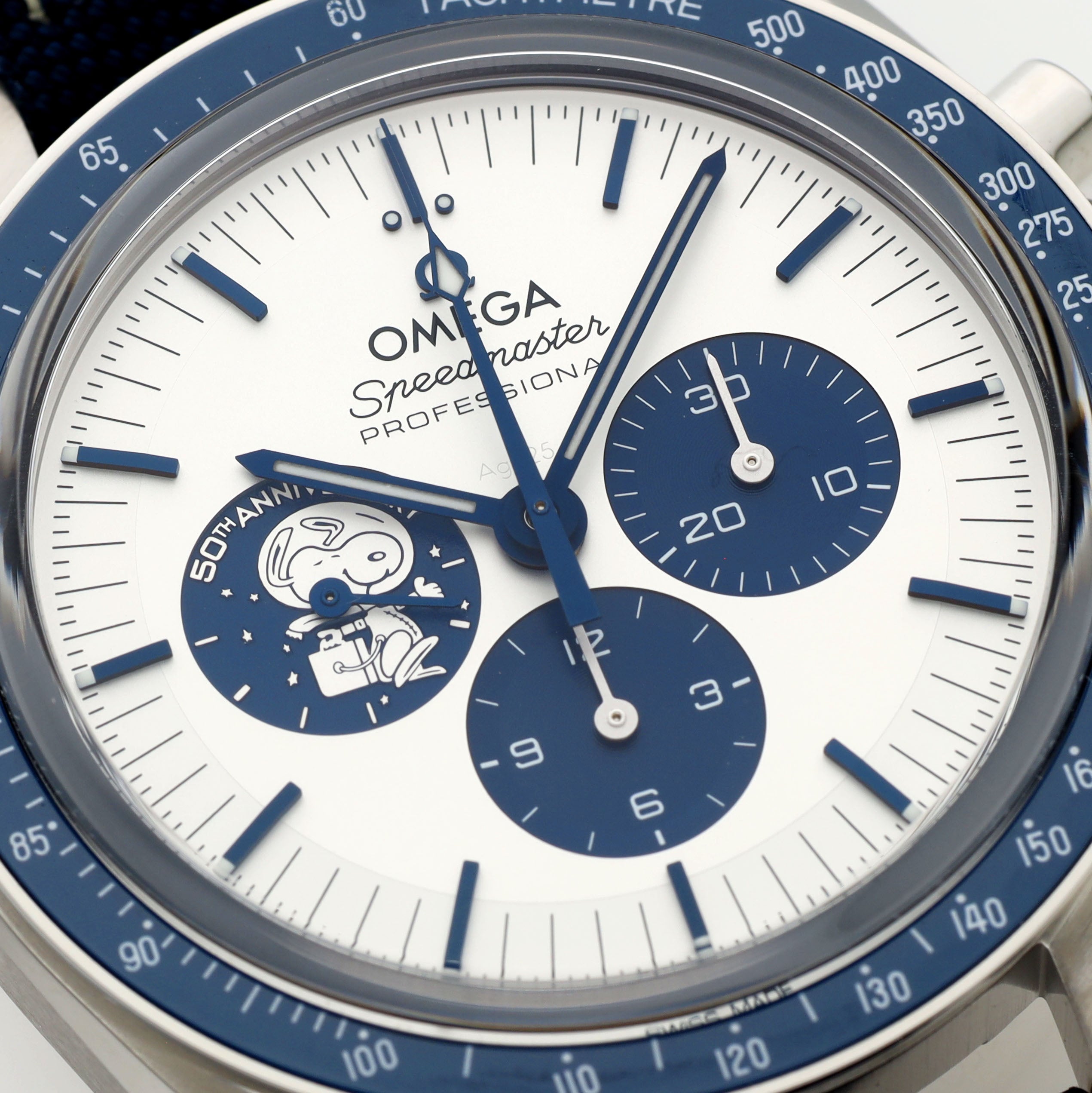 Omega Speedmaster Silver Snoopy 50th Anniversary Full Set