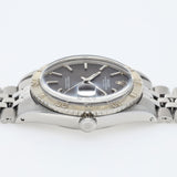 Rolex Datejust Turn-O-Graph 1625 Grey Dial White Gold Bezel