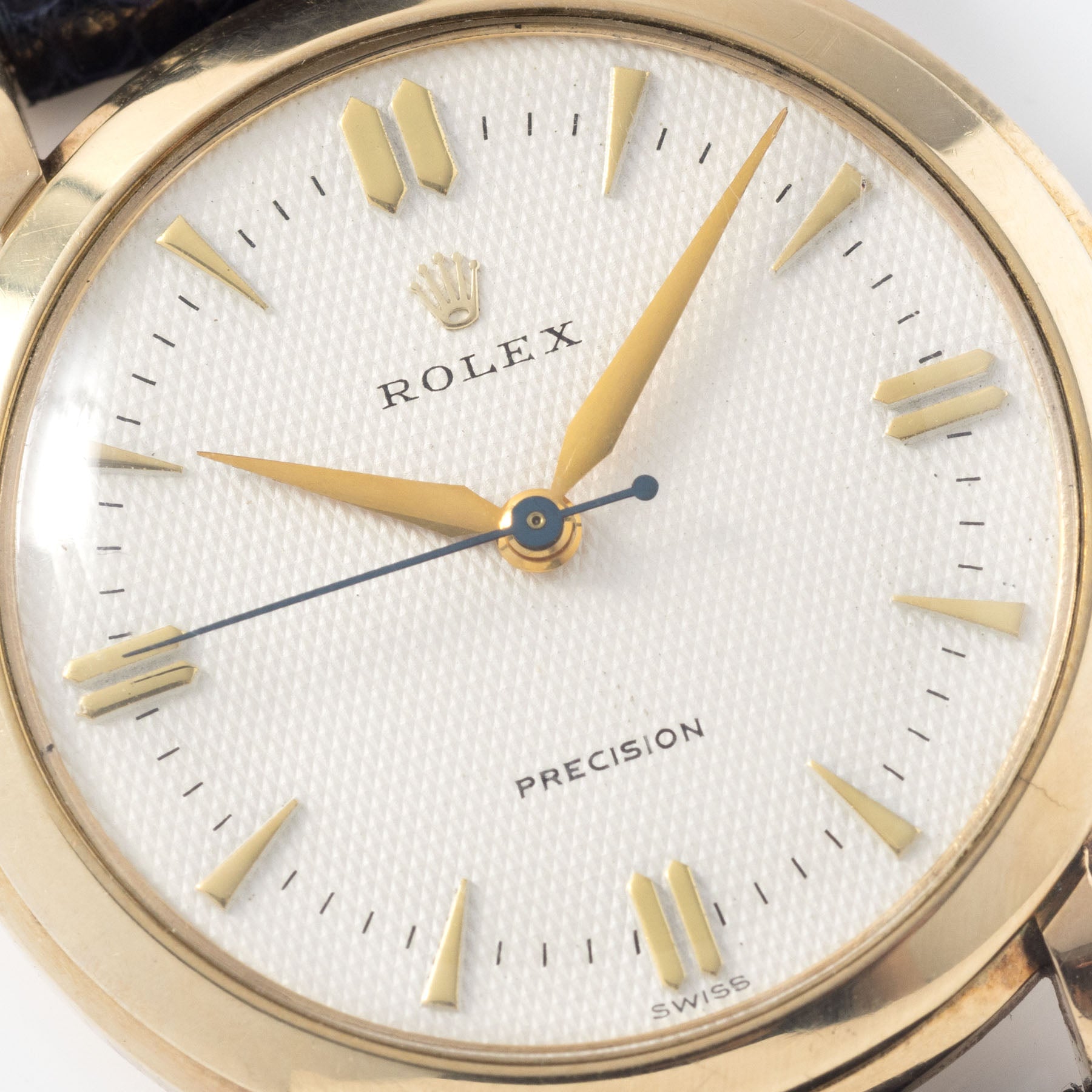 Rolex precision 2025 9ct gold