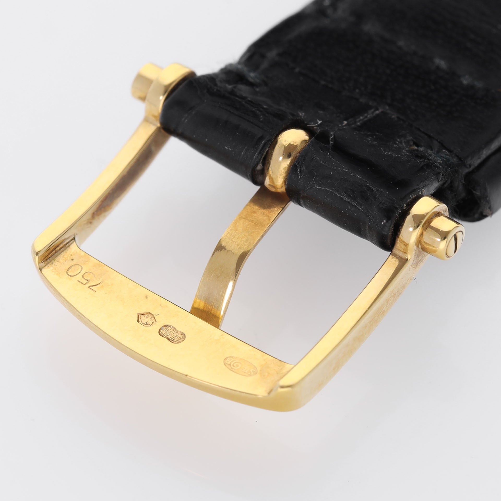 CHURCHILL Private Label 18K Yellow Gold, Silver and Blackened