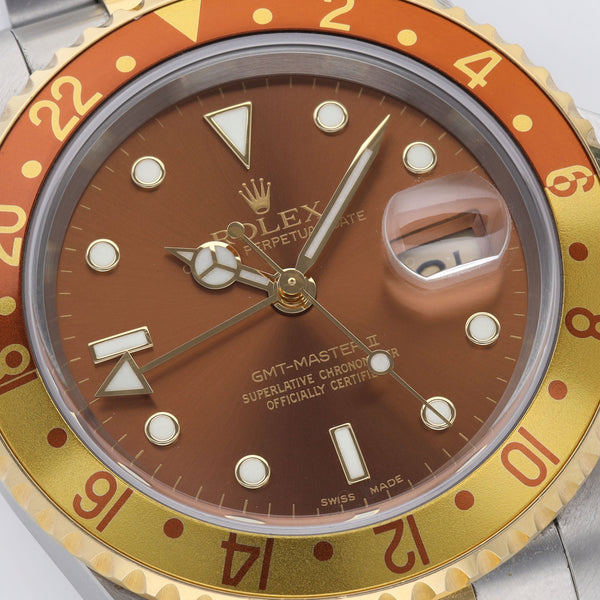 Rolex GMT-Master 2 16713 Brown Dial Root Beer