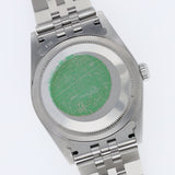 Rolex Datejust 16220 Silver Soleil Dial Box and Papers set