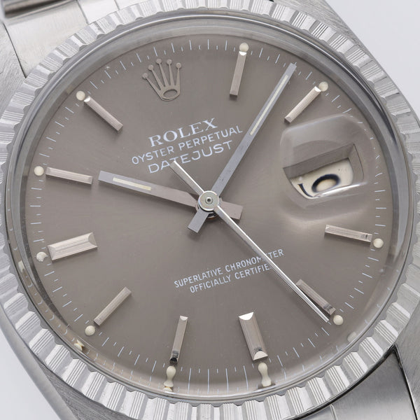 Rolex Datejust 16030 Grey Dial