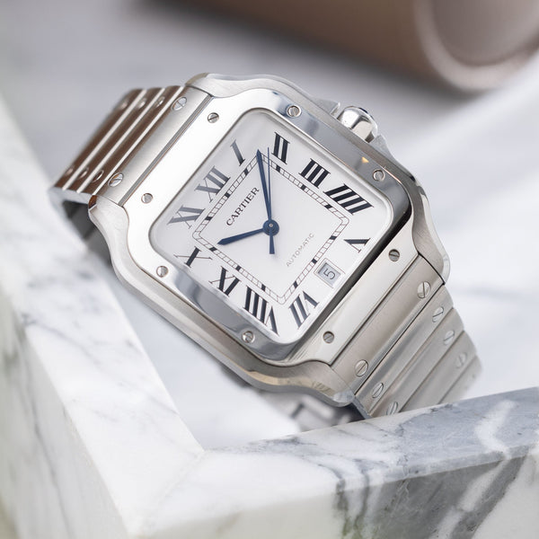 Cartier Santos de Cartier WSA0018 Steel Full Set from 2022
