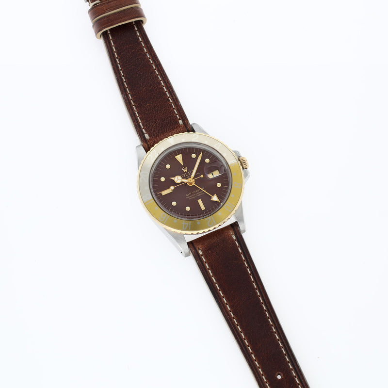 Rolex GMT-Master Matte Brown Nipple Dial Root Beer ref 1675 