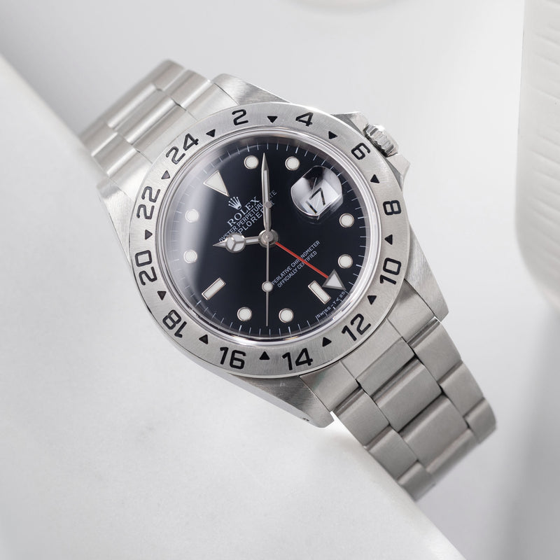 Rolex Explorer 2 16570 Black Tritium Dial