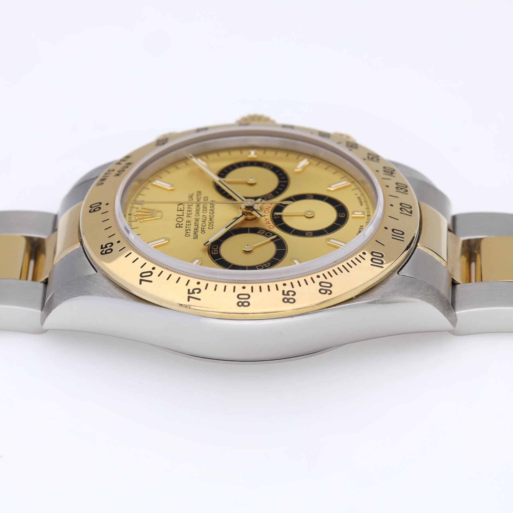 Rolex Cosmograph Daytona 16523 Steel and Gold Champagne Dial