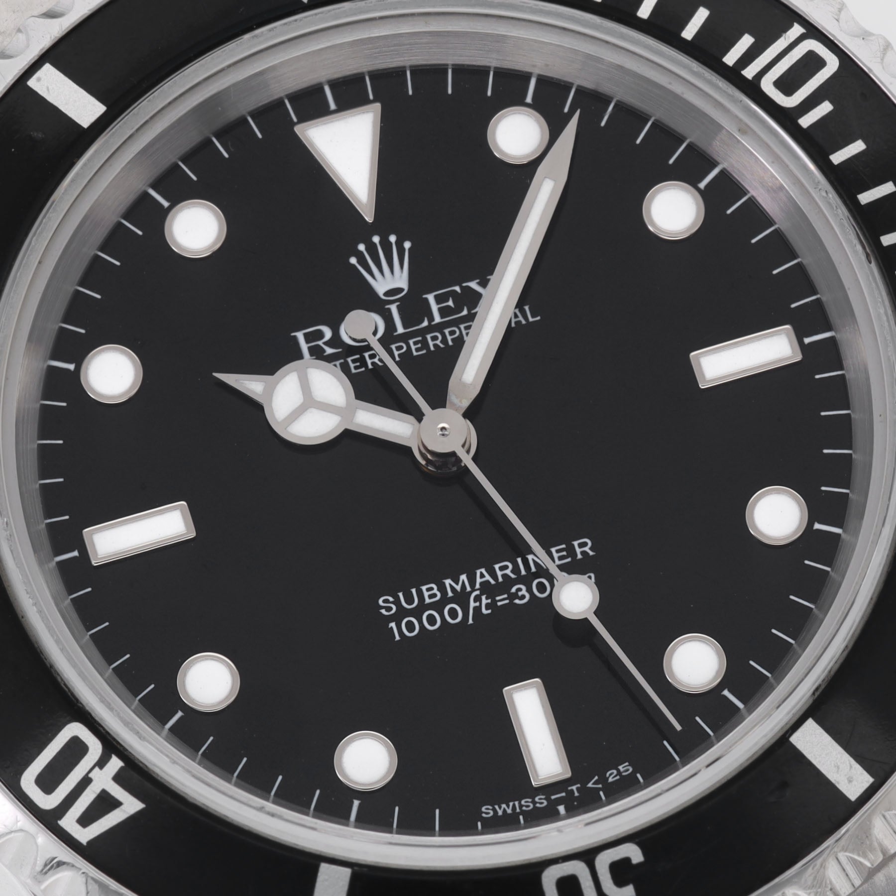 Rolex Submariner 14060 Two-Line Tritium Dial