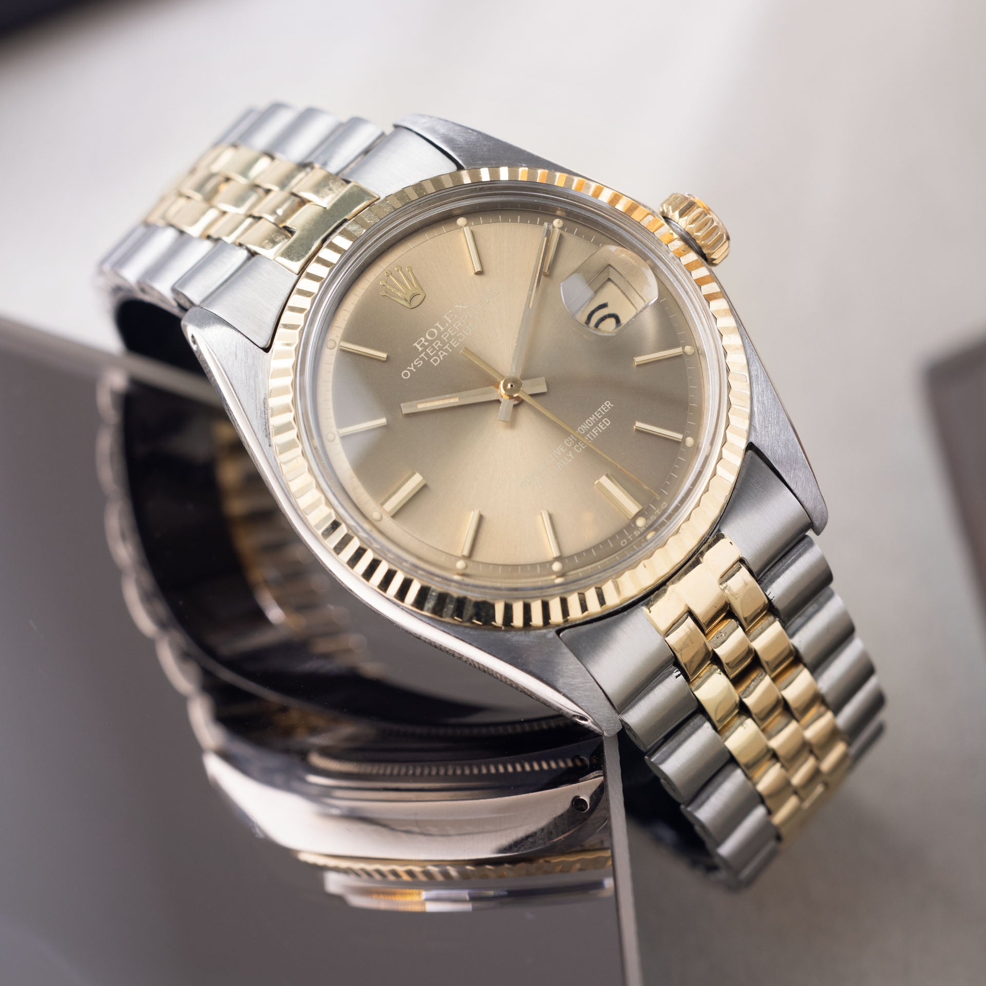 Rolex Datejust 1601/3 Steel and Gold Bronze Sigma Dial