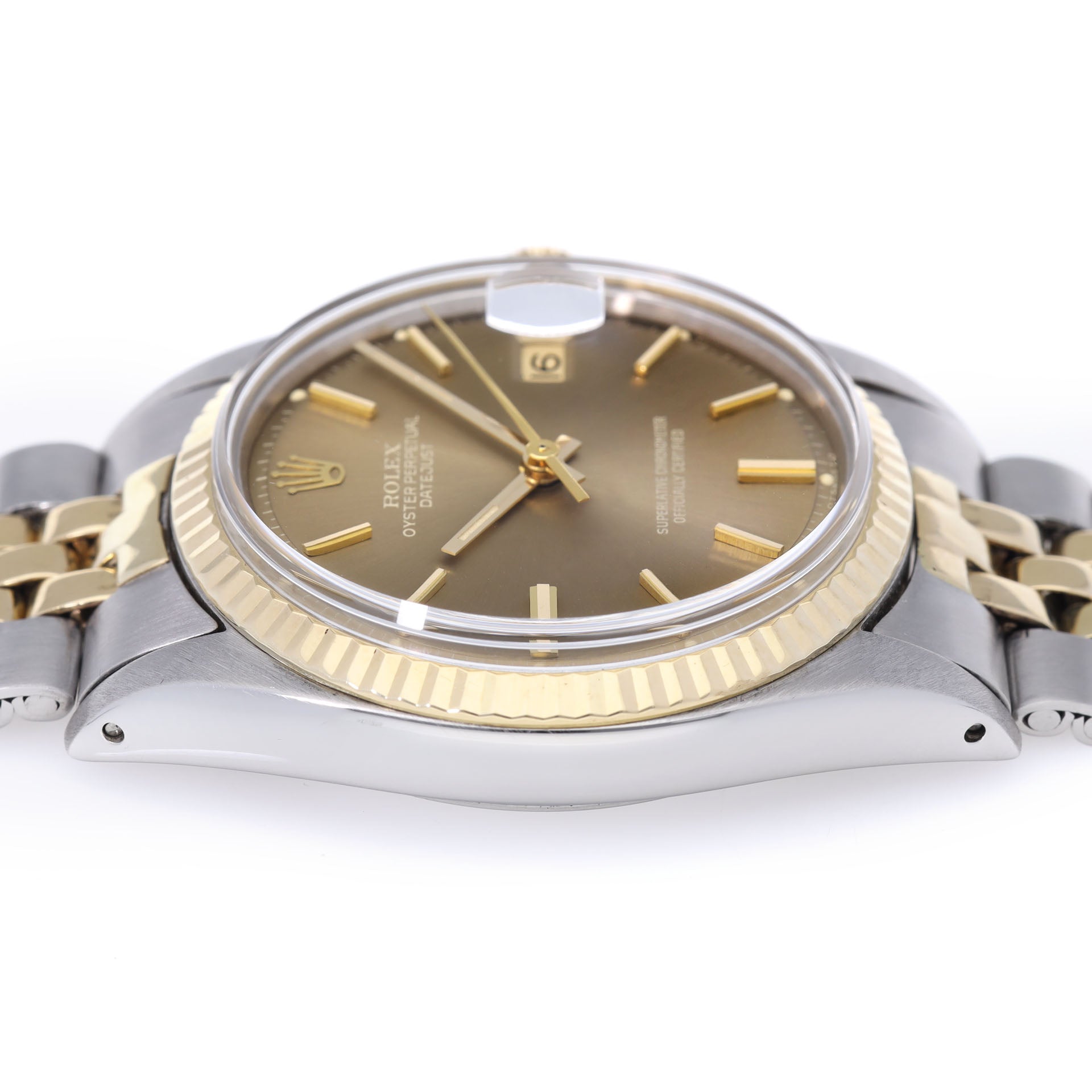 Rolex Datejust 1601/3 Steel and Gold Bronze Sigma Dial