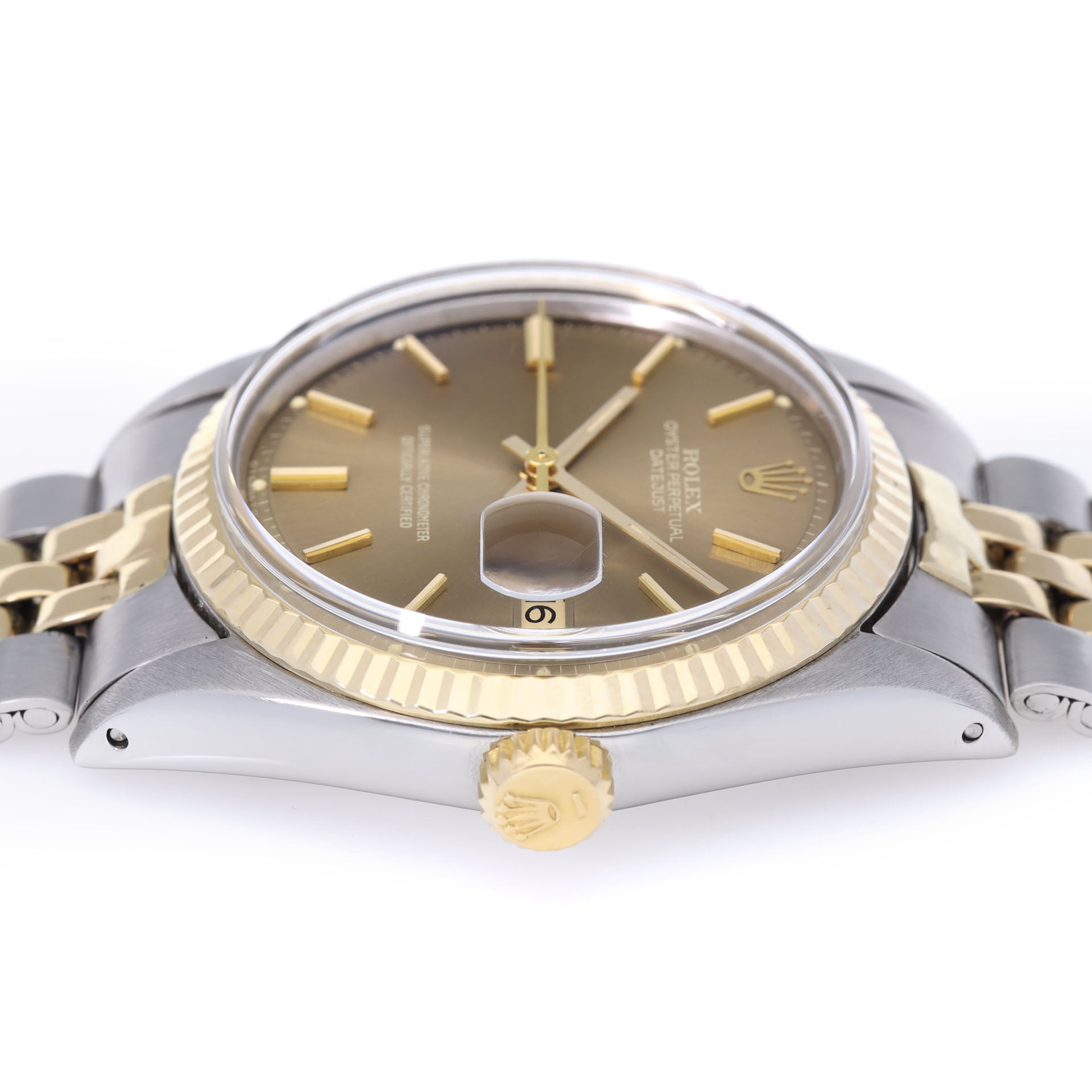 Rolex Datejust 1601/3 Steel and Gold Bronze Sigma Dial