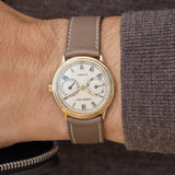 Taupe Grey Leather Watch Strap - Change it