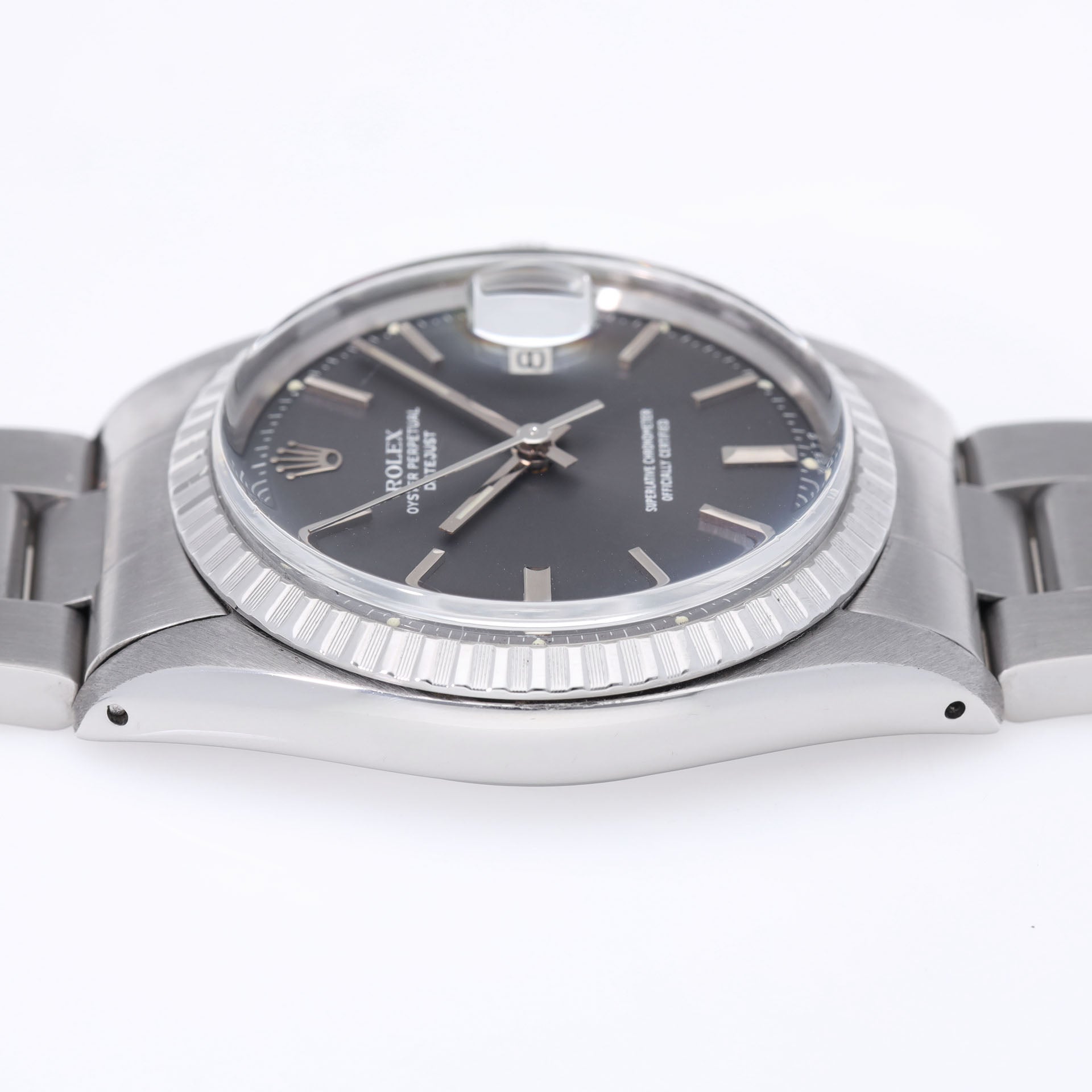 Rolex Datejust 1603 Grey Soleil Sigma Dial